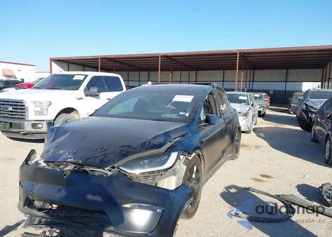 2023 Tesla Model X Plaid Tri Motor All-Wheel Drive из США, поврежденный, VIN 7SAXCBE66PF405910